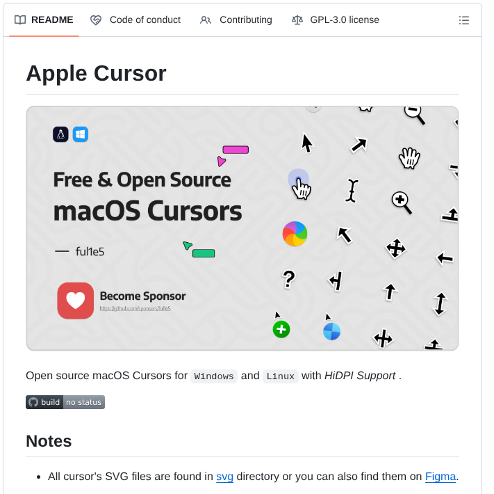 Ful1e5 Apple_cursor screenshot