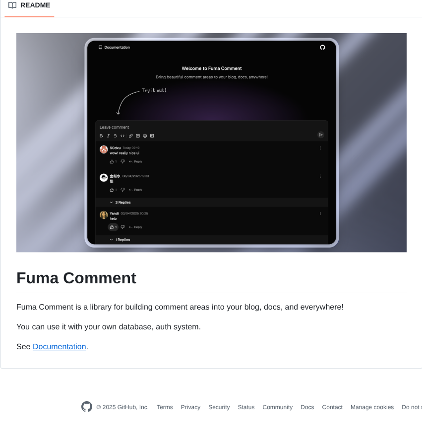 Fuma Nama Fuma Comment screenshot