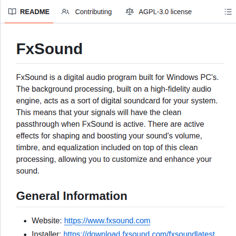 Fxsound2 Fxsound App screenshot