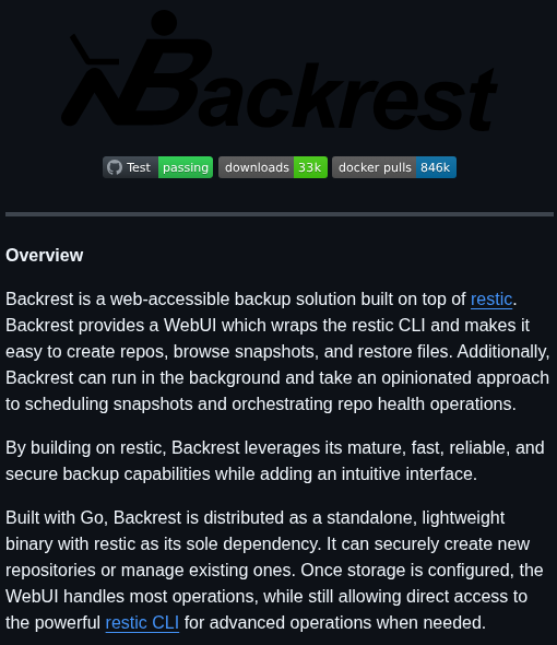 Garethgeorge Backrest screenshot