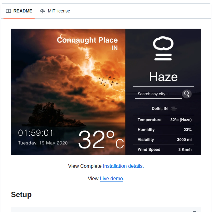 Gauravghai Weatherapp Reactjs screenshot