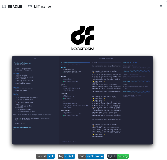 Gcstr Dockform screenshot