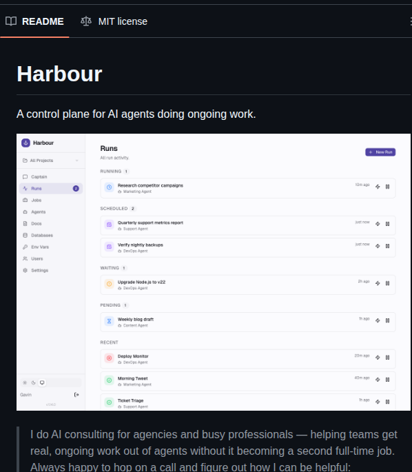Geekforbrains Harbour screenshot