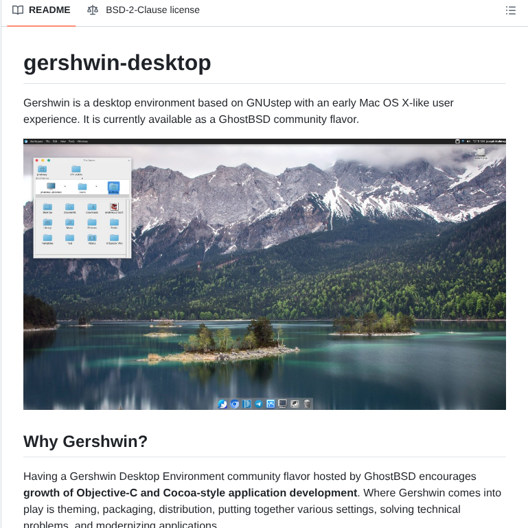 Gershwin Desktop Gershwin Desktop screenshot
