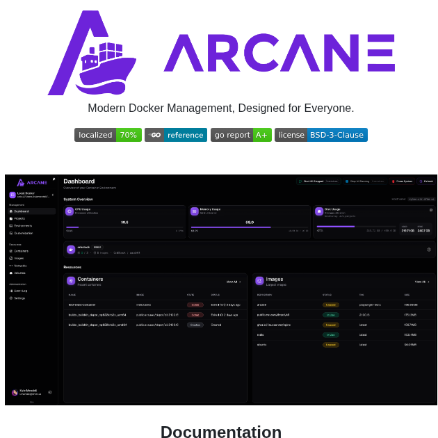 Getarcaneapp Arcane screenshot