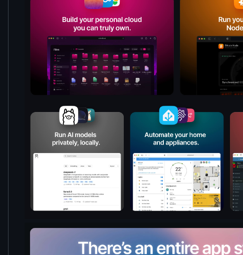 Getumbrel Umbrel screenshot