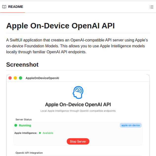 Gety Ai Apple On Device Openai screenshot