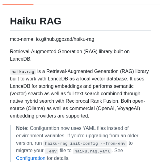 Ggozad Haiku.rag screenshot