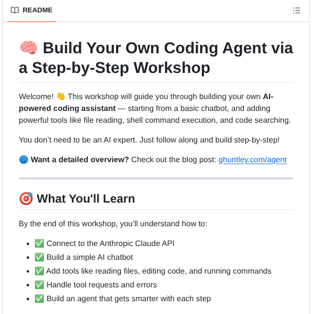Ghuntley How To Build A Coding Agent screenshot