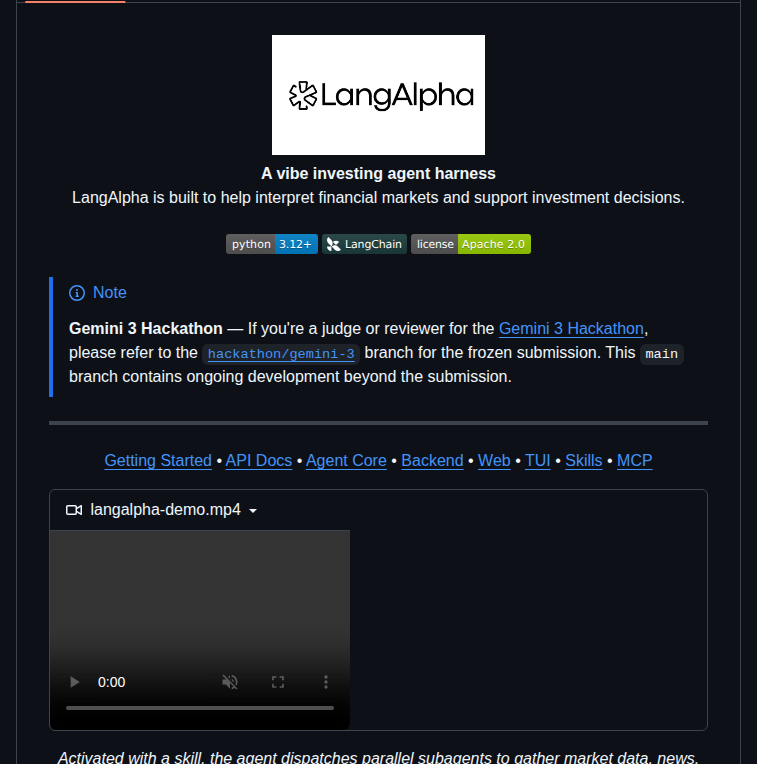 Ginlix Ai Langalpha screenshot