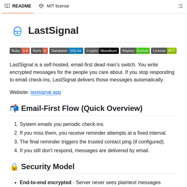 Giovantenne Lastsignal screenshot