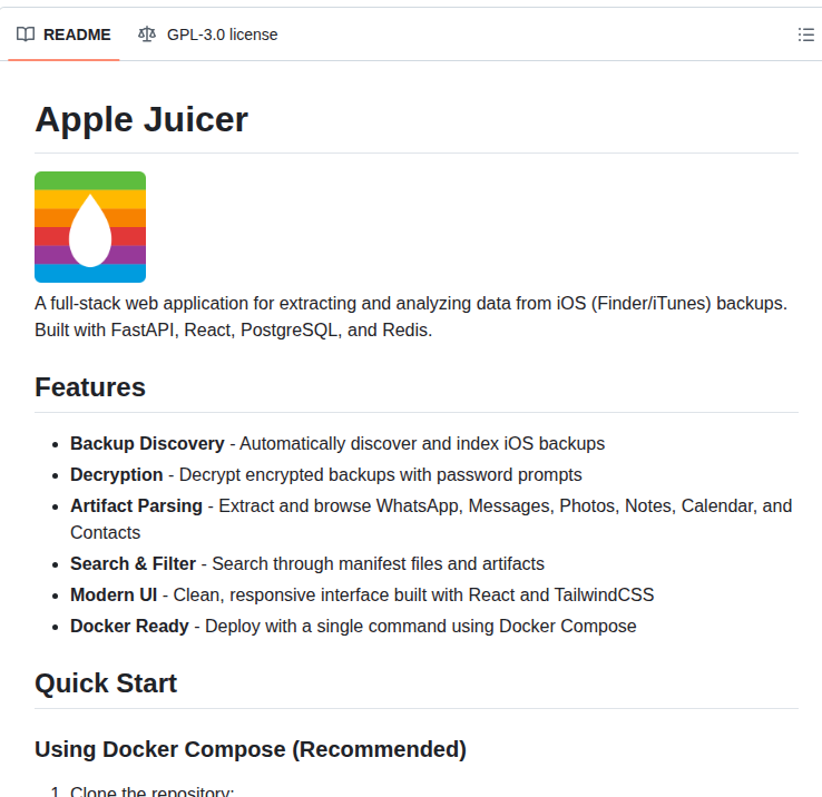 Giovi321 Apple Juicer screenshot