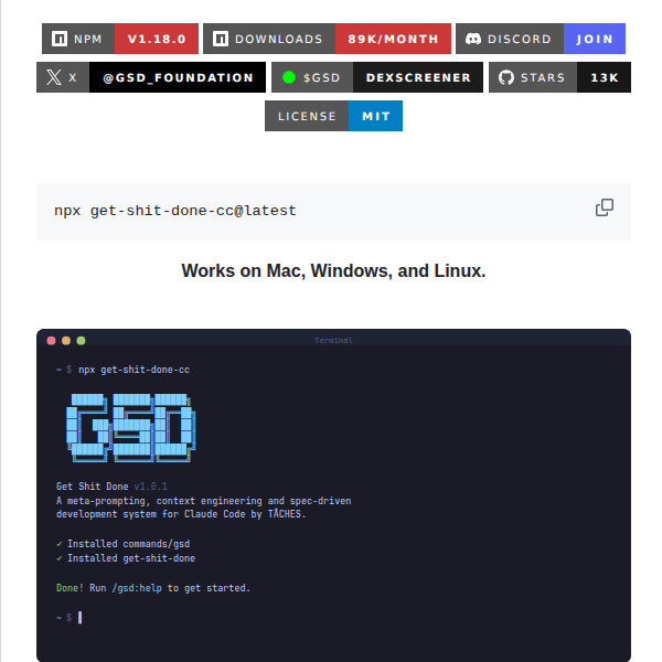 Glittercowboy Get Shit Done screenshot