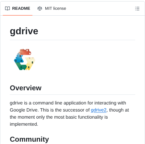 Glotlabs Gdrive screenshot