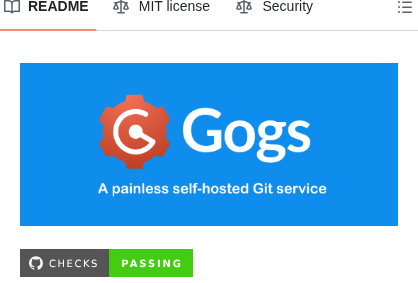 Gogs Gogs screenshot