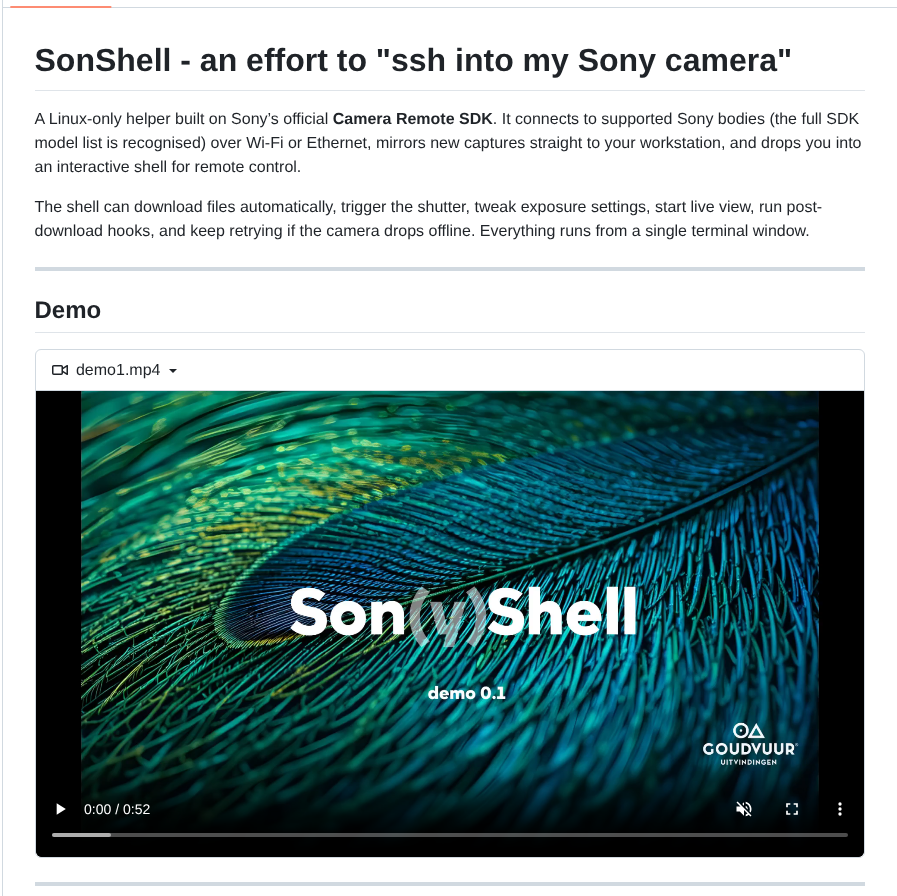 Goudvuur Sonshell screenshot