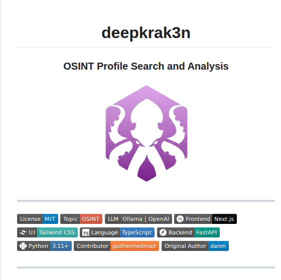 Guilhermelimait Deepkrak3n screenshot