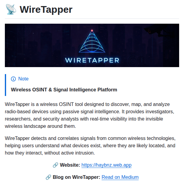 H9zdev Wiretapper screenshot