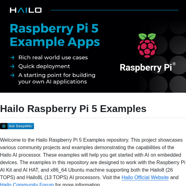 Hailo Ai Hailo Rpi5 Examples screenshot