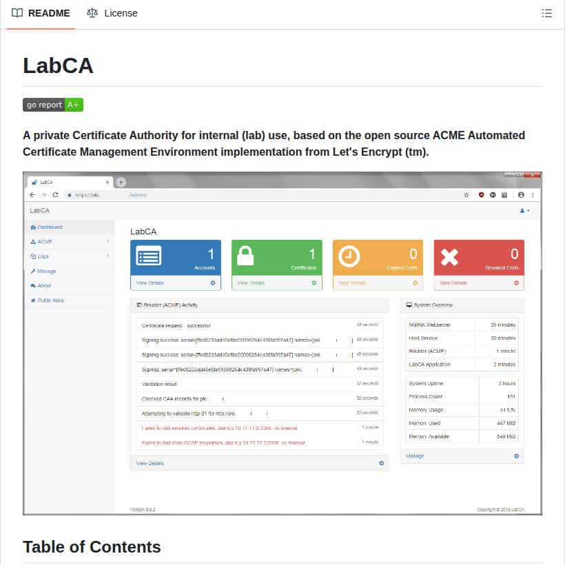 Hakwerk Labca screenshot