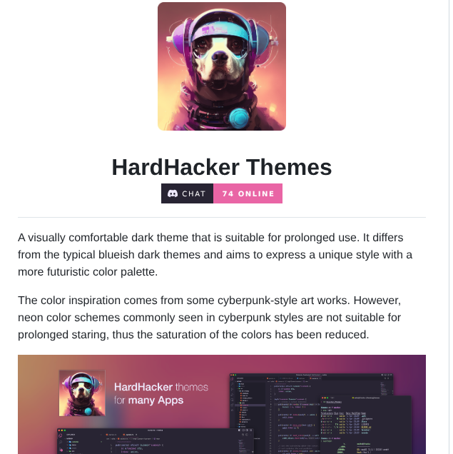 Hardhackerlabs Themes screenshot
