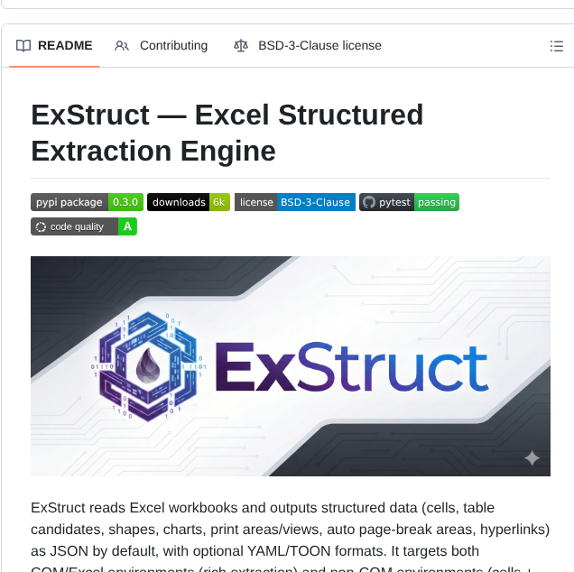 Harumiweb Exstruct screenshot