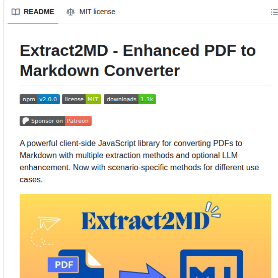 Hashangit Extract2md screenshot