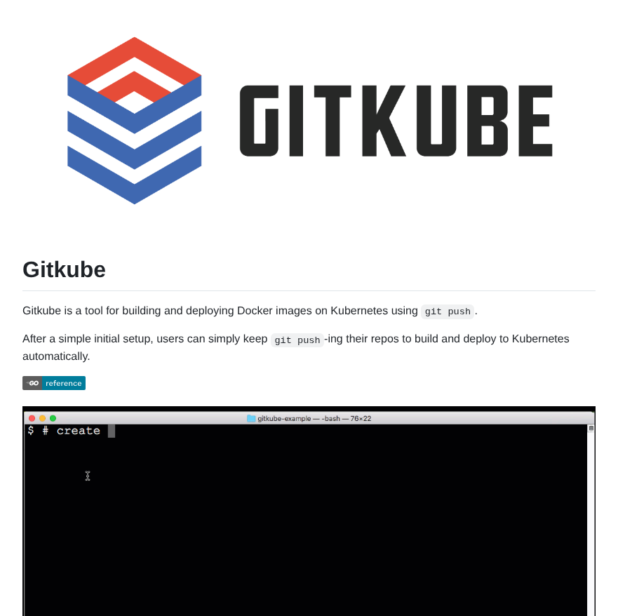 Hasura Gitkube screenshot