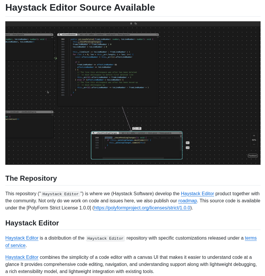 Haystackeditor Haystack Editor screenshot