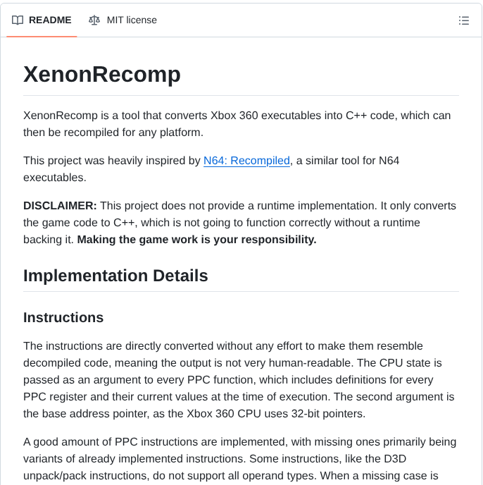 Hedge Dev Xenonrecomp screenshot