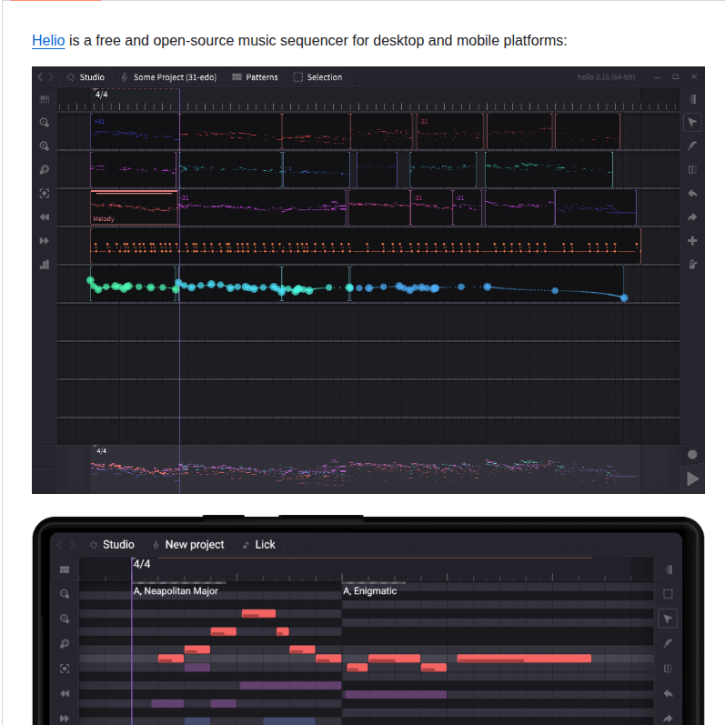 Helio Fm Helio Sequencer screenshot