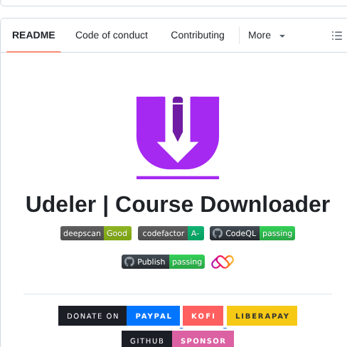 Heliomarpm Udemy Downloader Gui screenshot