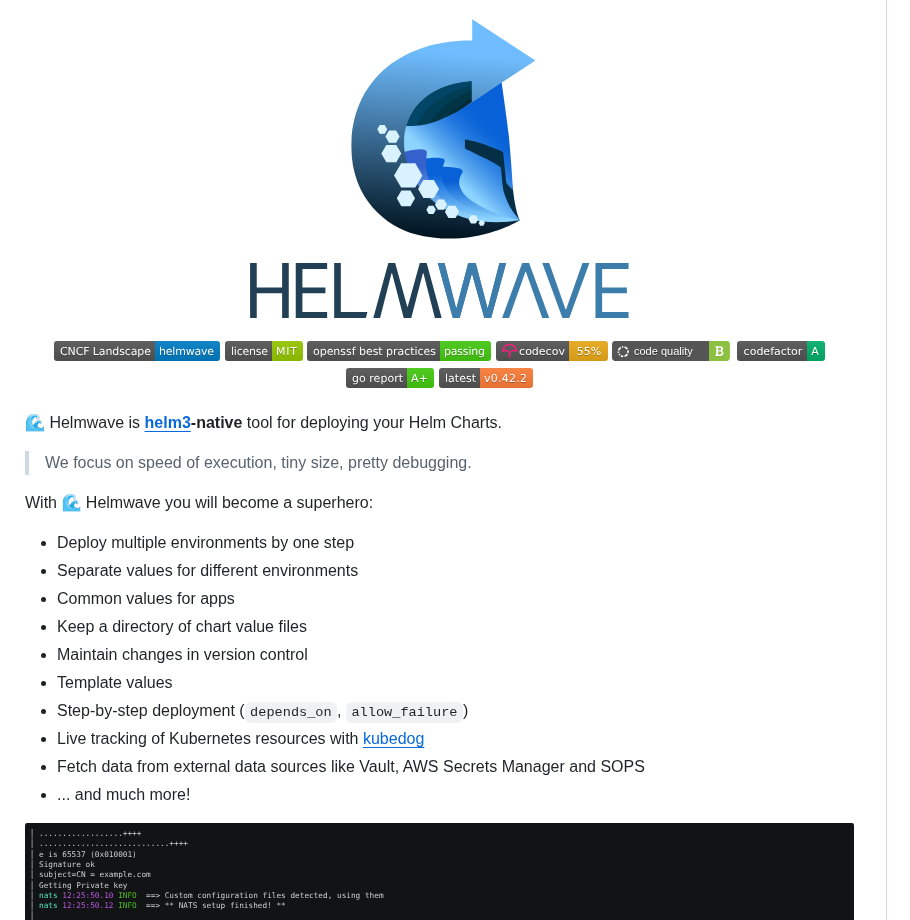 Helmwave Helmwave screenshot
