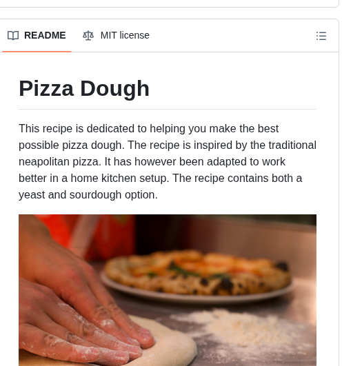 Hendricius Pizza Dough screenshot