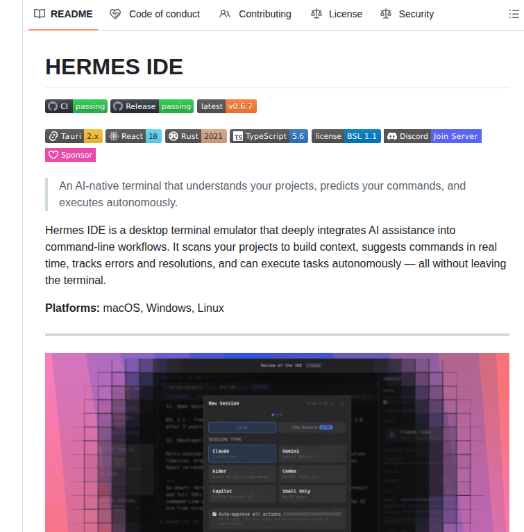 Hermes Hq Hermes Ide screenshot