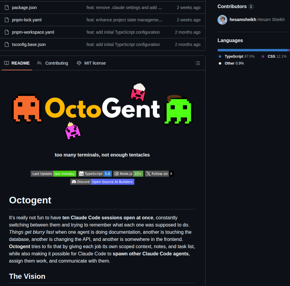 Hesamsheikh Octogent screenshot