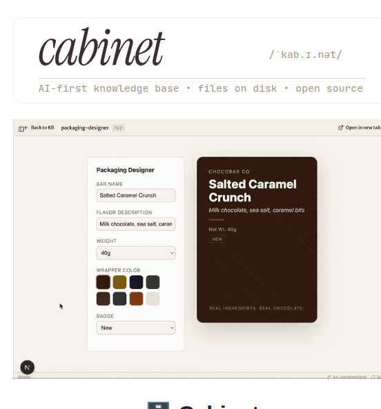 Hilash Cabinet screenshot