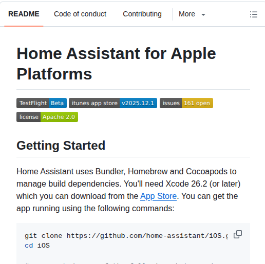Home Assistant Ios screenshot