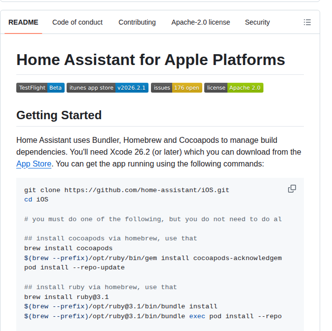 Home Assistant Ios screenshot