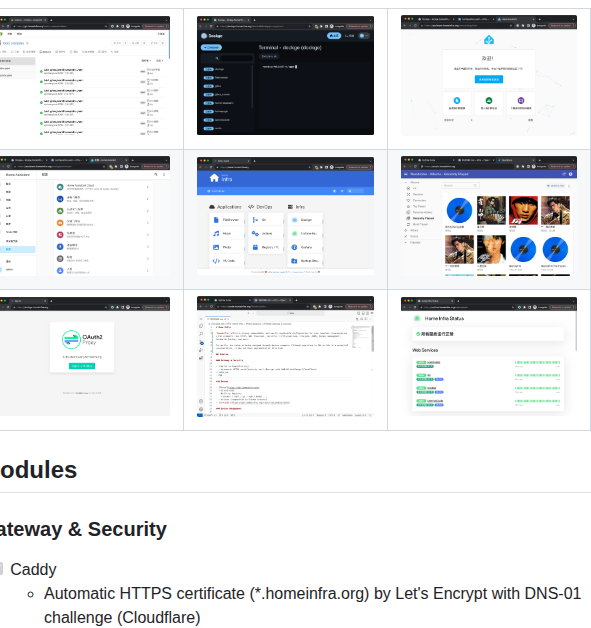Homeinfra Org Infra screenshot