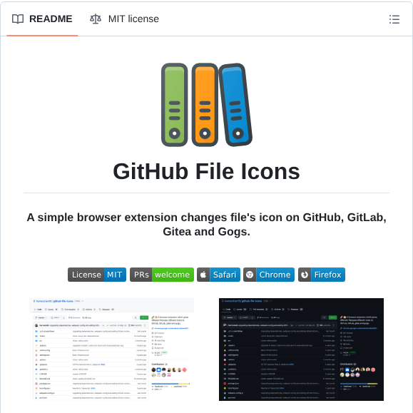 Homerchen19 Github File Icons screenshot