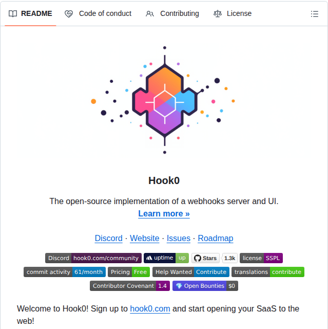 Hook0 Hook0 screenshot