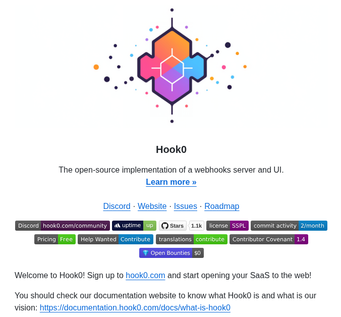 Hook0 Hook0 screenshot