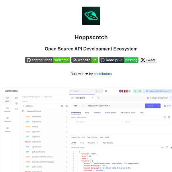 Hoppscotch Hoppscotch screenshot