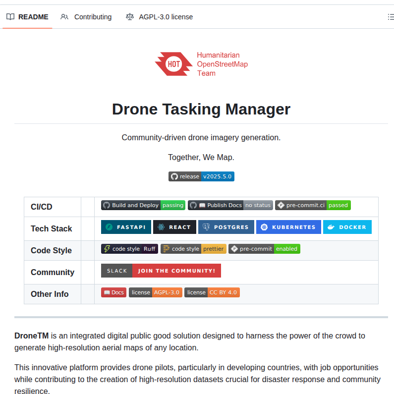 Hotosm Drone Tm screenshot