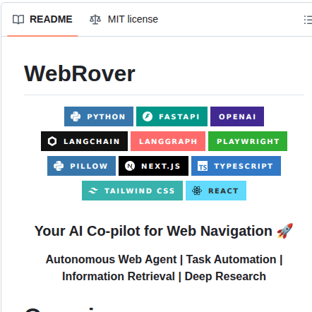 Hrithikkoduri Webrover screenshot
