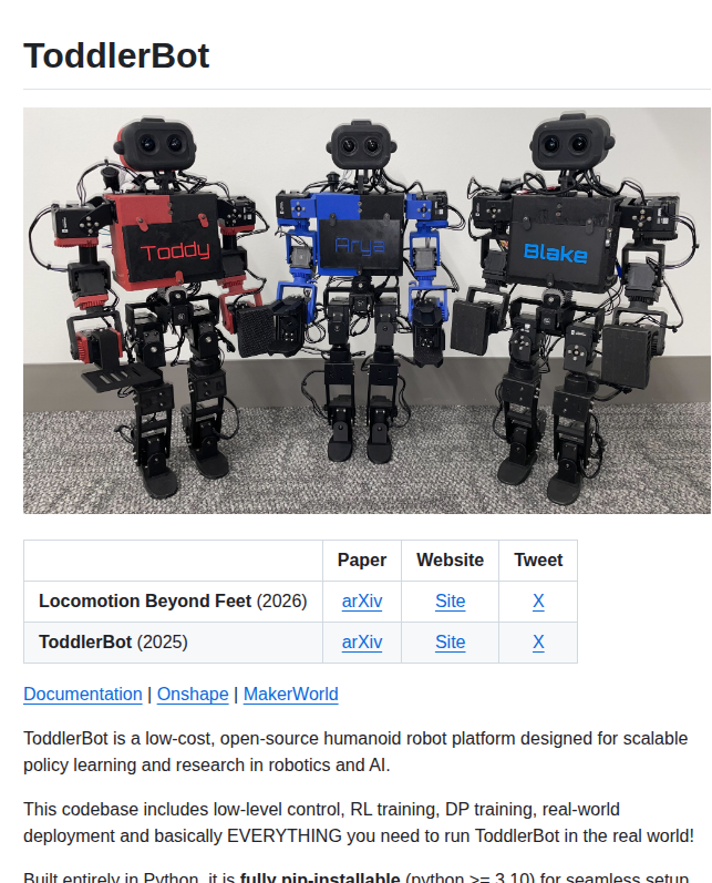 Hshi74 Toddlerbot screenshot