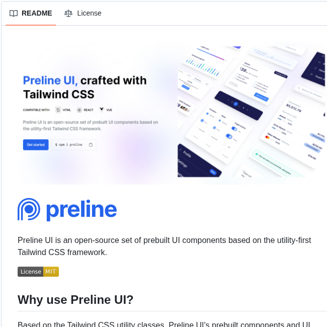 Htmlstreamofficial Preline screenshot