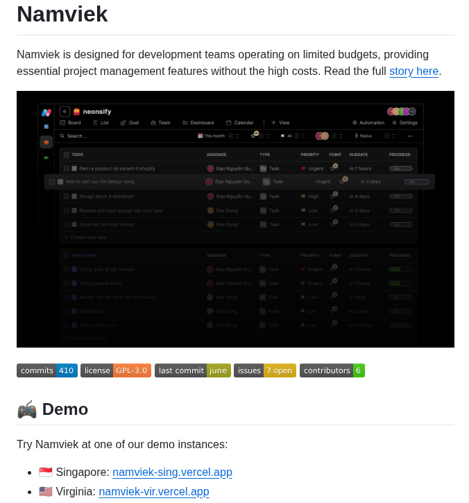 Hudy9x Namviek screenshot
