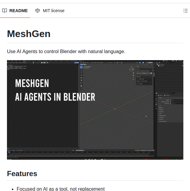 Huggingface Meshgen screenshot